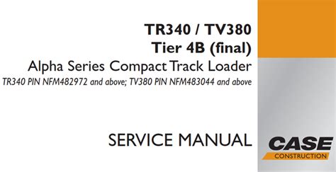 case tv380 owners manual